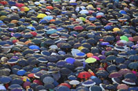 Foule au Vatican